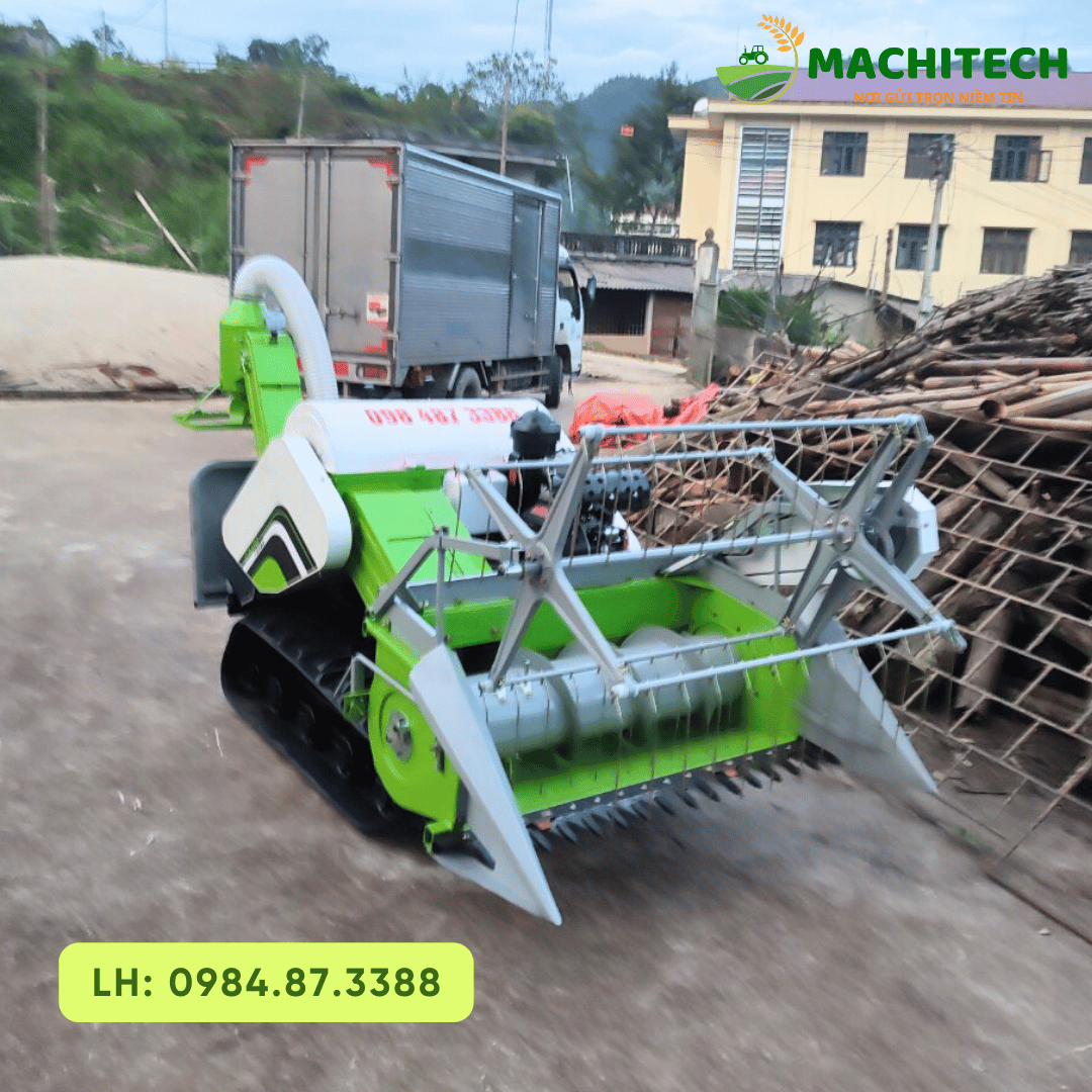 Xem máy gặt lúa mini ở đâu? - Địa chỉ xem máy uy tín