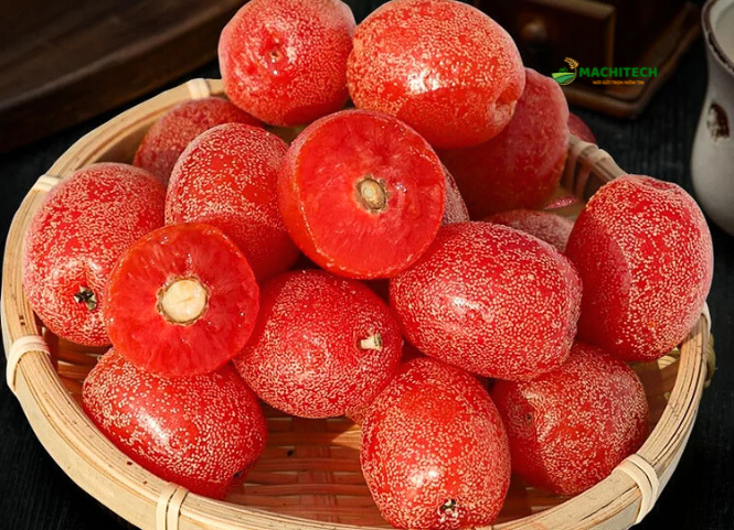 Cách ăn nhót độc đáo của người Tây Bắc 2