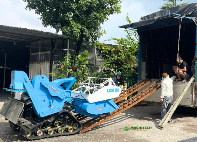 Hướng dẫn thay lưỡi cắt máy gặt mini 3