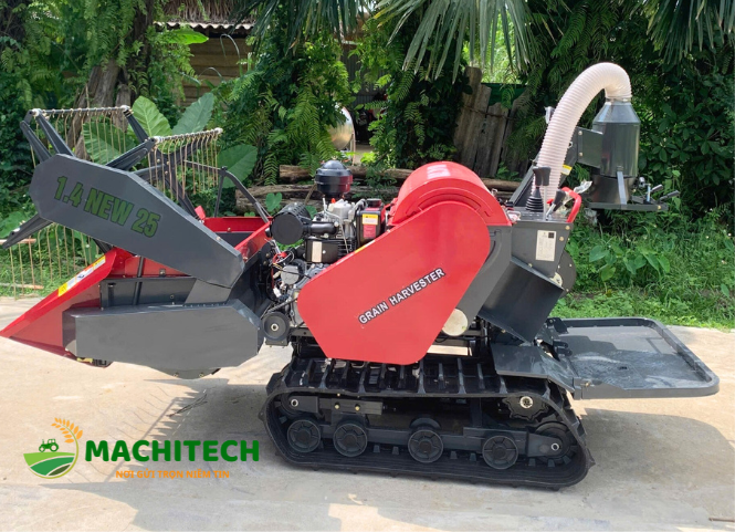 Lý do máy gặt mini bị nghẽn lúa và cách khắc phục hiệu quả 3