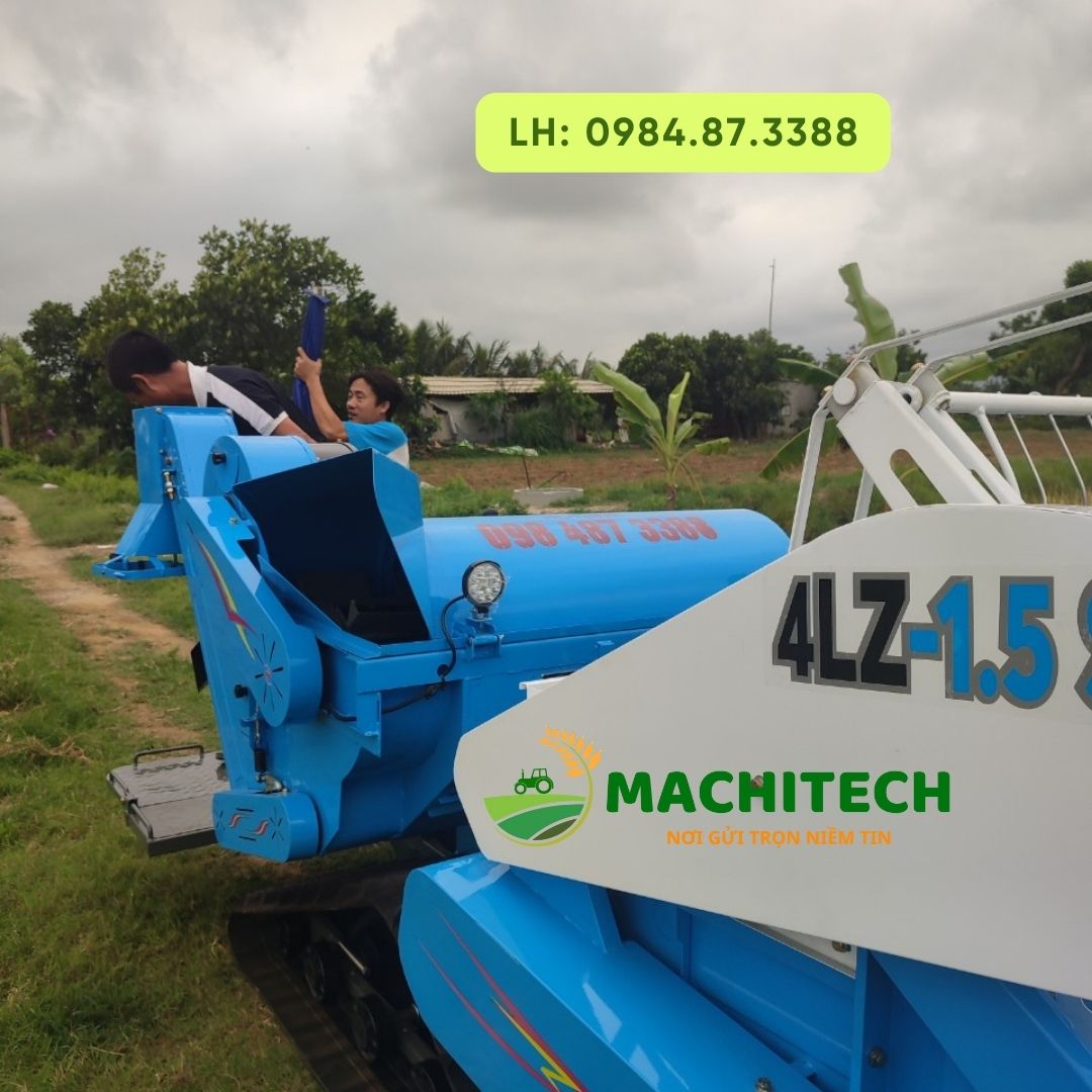 Máy gặt lúa mini giá rẻ-2