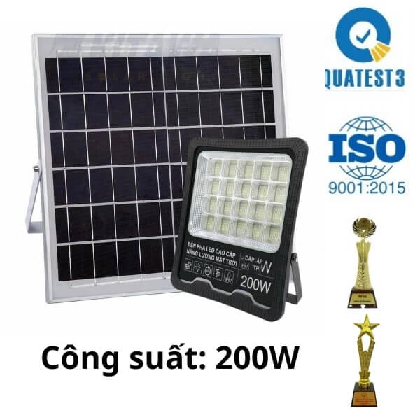 Đèn Năng Lượng Mặt Trời 200w