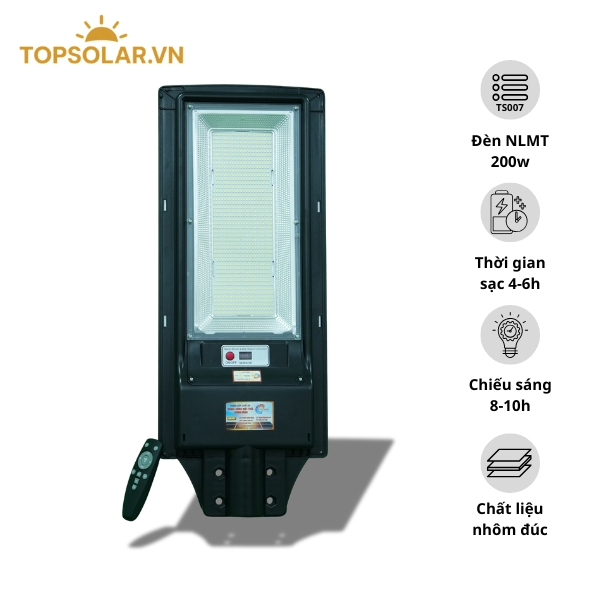 Đèn Năng Lượng Mặt Trời 200W TS007
