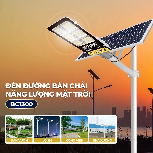 đèn năng lượng Mặt Trời 300W