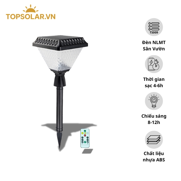 Đèn Năng Lượng Mặt Trời Sân Vườn TS009