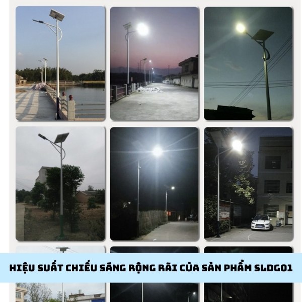 Đèn Đường Năng Lượng Mặt Trời SLDG01
