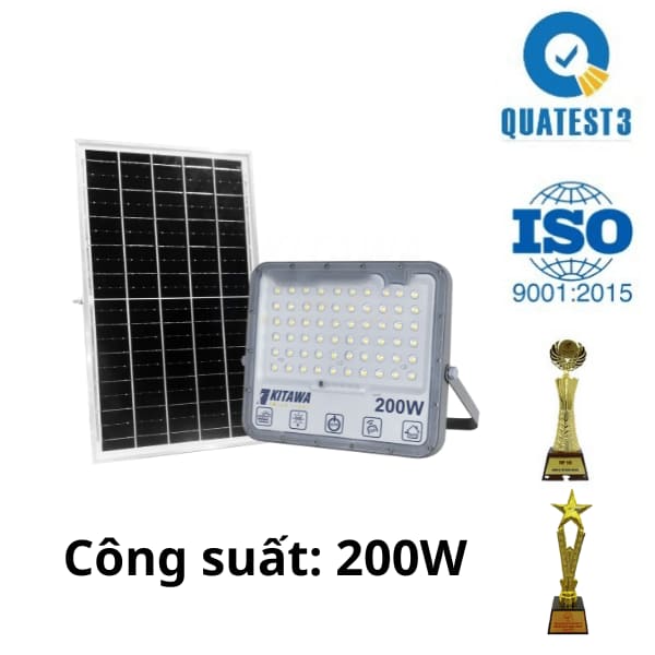 Đèn Năng Lượng Mặt Trời 200W DP15.200