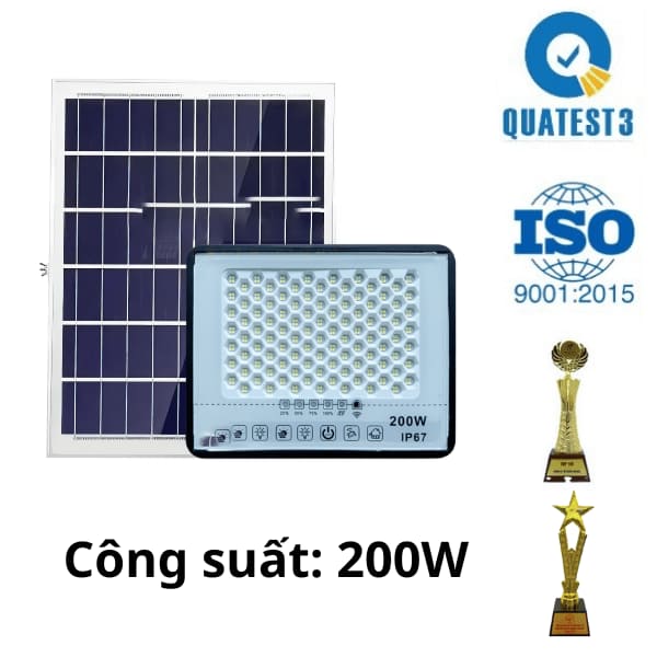 Đèn Năng Lượng Mặt Trời 200W DP5200