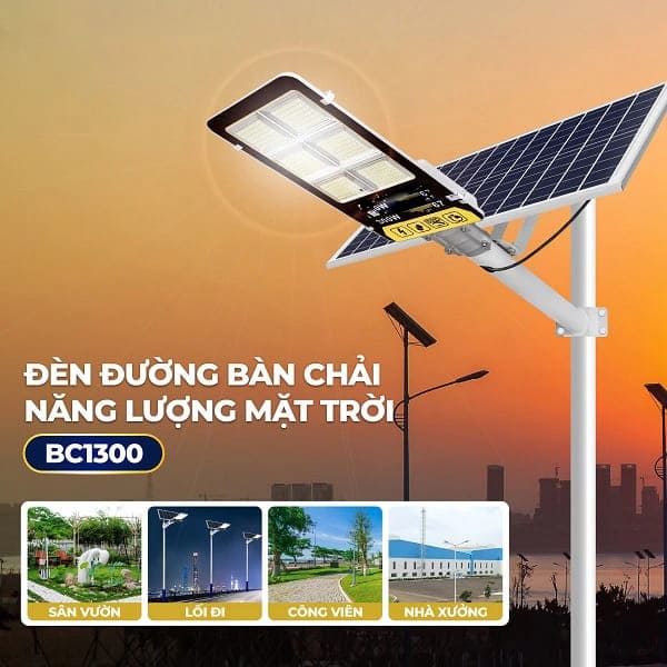 Đèn Năng Lượng Mặt Trời 300W SBC1300