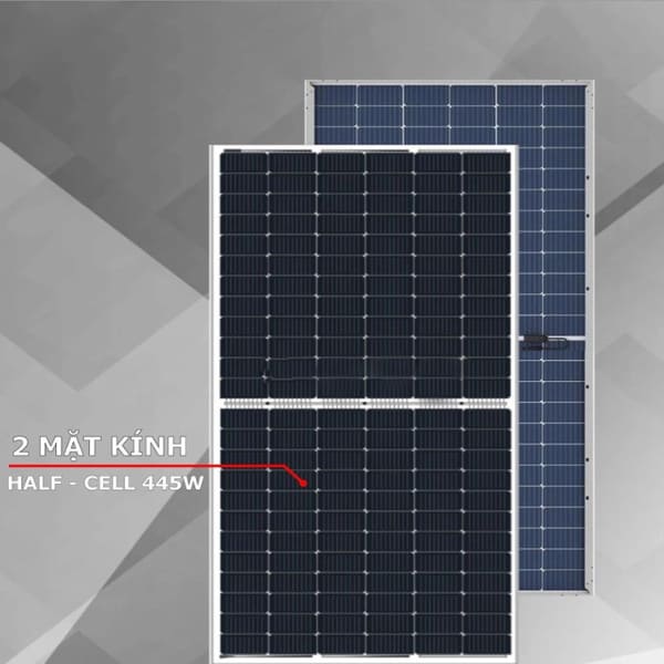 Tấm pin năng lượng mặt trời Longi 445W