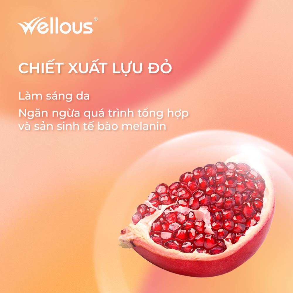 Chiết xuất lựu đỏ VIQUA trong kẹo đẹp da D-VINE