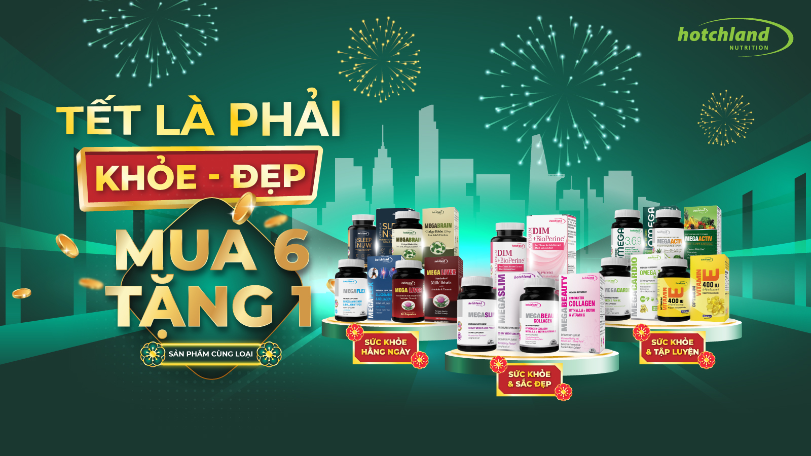 Hotchland Nutrition - Tích mã đổi quà 6 tặng 1