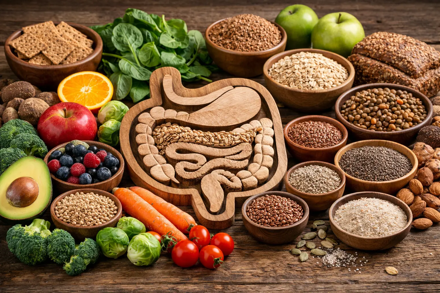 Bổ sung chất xơ tốt cho hệ tiêu hóa