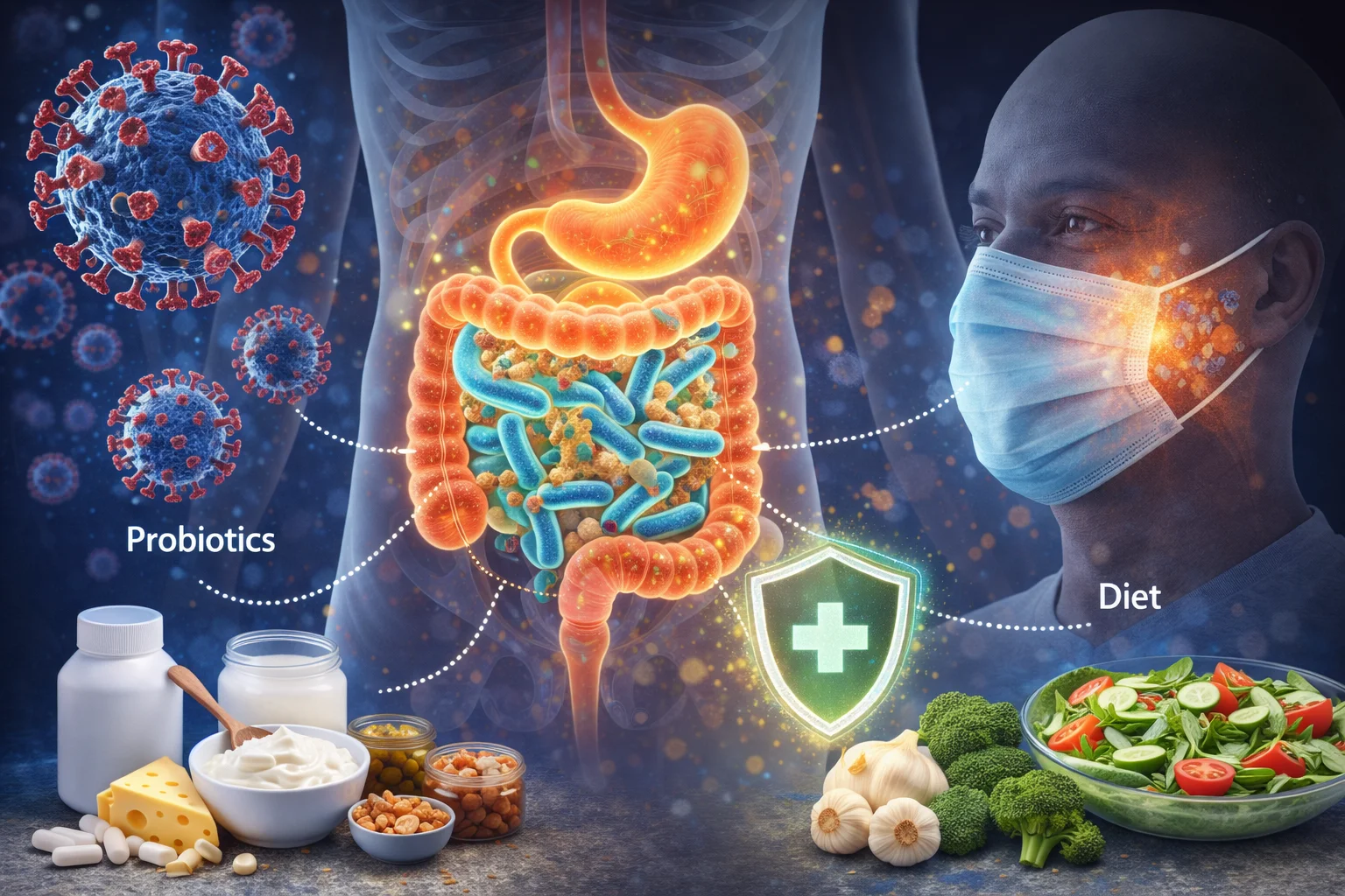 Các nghiên cứu có liên quan giữa bào tử lợi khuẩn và covid 19