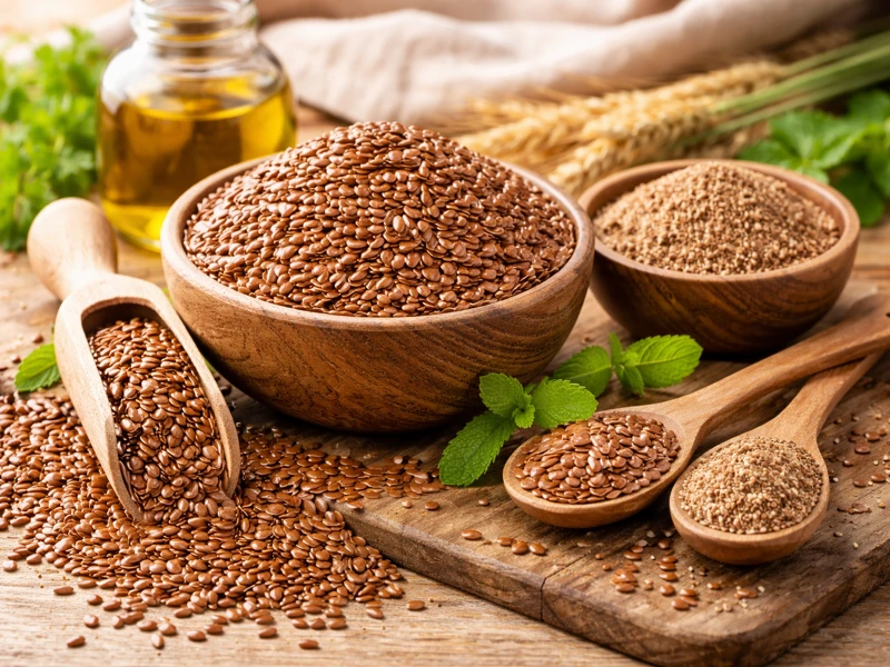 Có đến 2.8 g chất xơ trong mỗi muỗng canh khoảng 10g hạt lanh Có đến 2.8 g chất xơ trong mỗi muỗng canh khoảng 10g hạt lanh