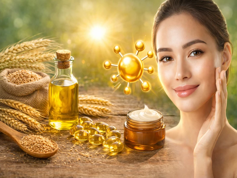 Dầu mầm lúa mì giúp trẻ hóa làn da Dầu mầm lúa mì giúp trẻ hóa làn da