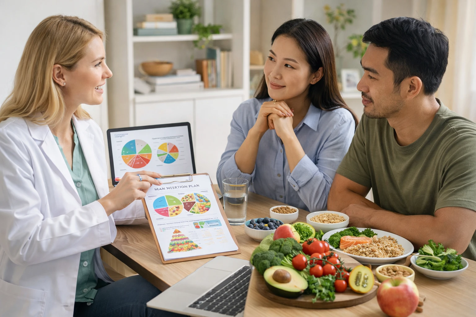 Hỏi ý kiến các chuyên gia dinh dưỡng cho một kế hoạch ăn uống cân bằng