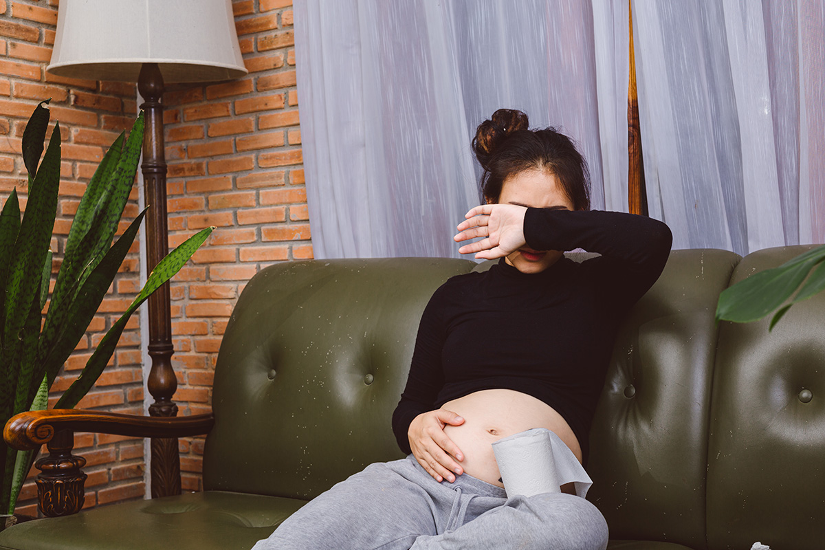 Mẹ bầu stress không rõ nguyên nhân