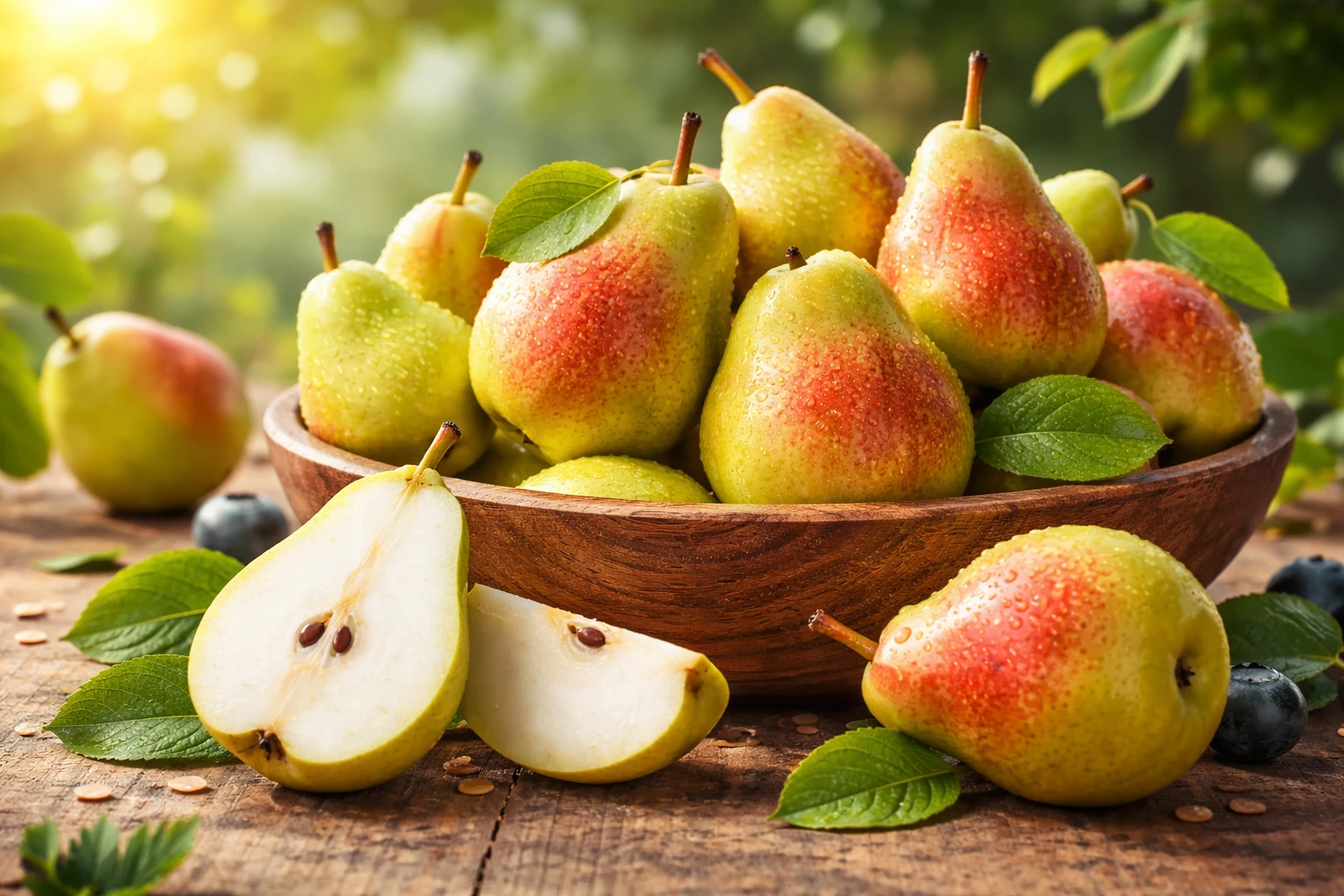 Lê là loại hoa quả rất được nhiều người ưa thích.