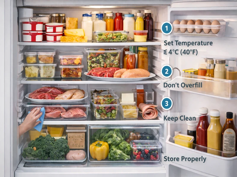 Nhiệt độ của các ngăn ảnh hưởng đến cách bảo quản thực phẩm Nhiệt độ của các ngăn ảnh hưởng đến cách bảo quản thực phẩm