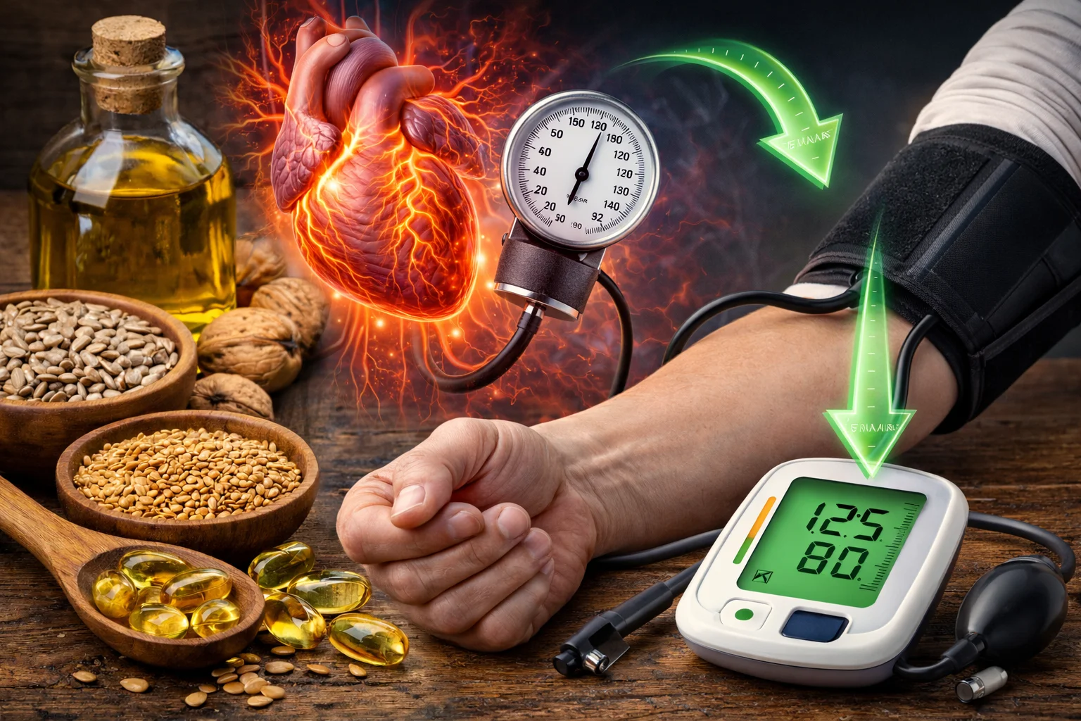 omega 6 giúp làm giảm huyết áp