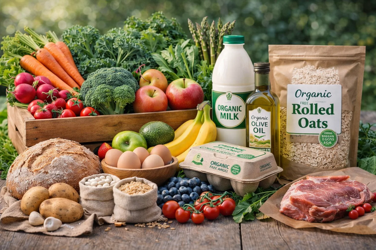 Sử dụng các thực phẩm hữu cơ để hạn chế việc sử dụng chất bảo quản