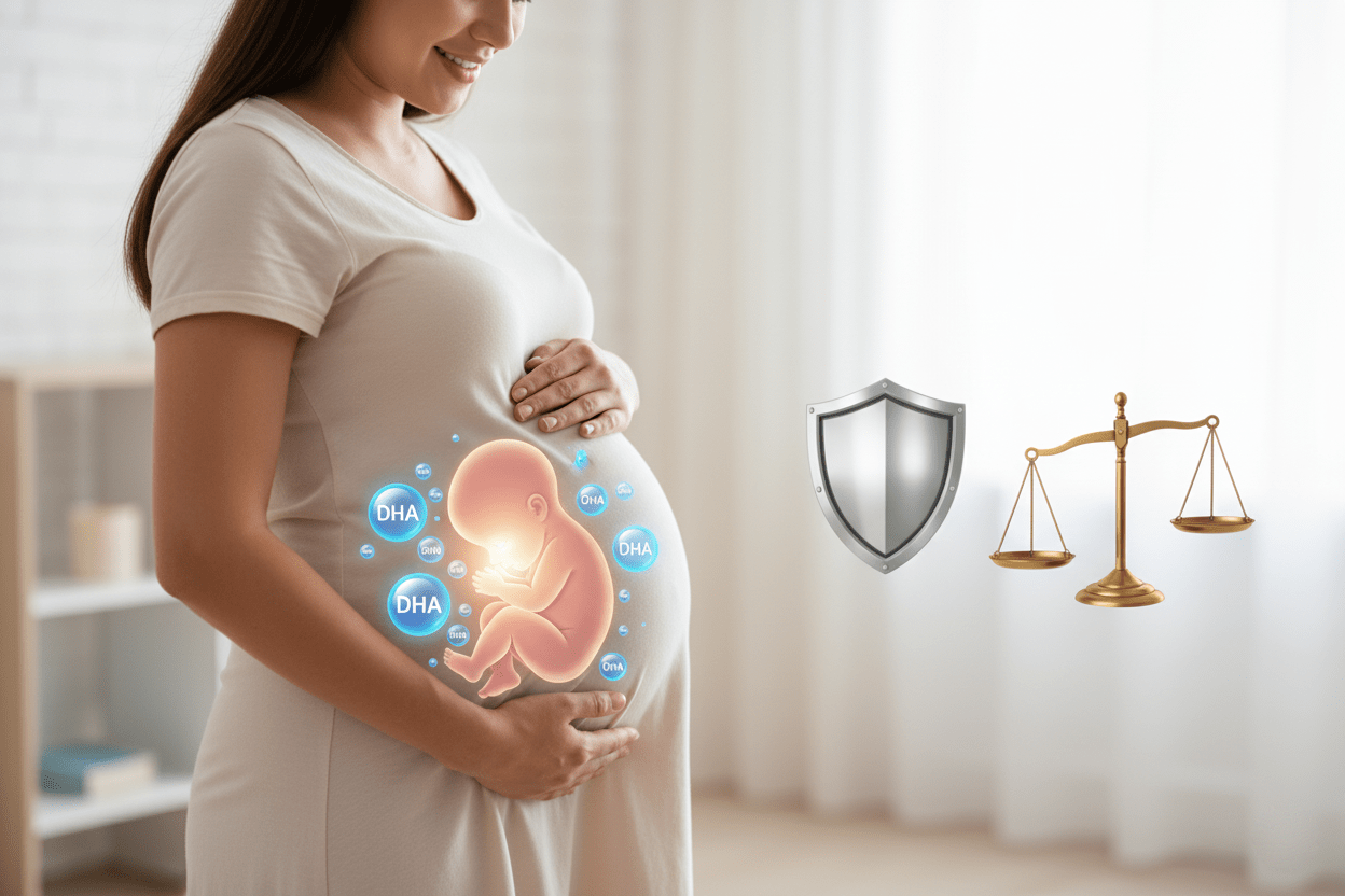 Bổ sung DHA vào tam cá nguyệt 3