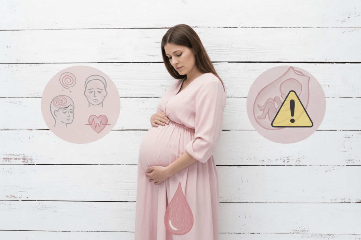 Thiếu máu khi mang thai do thiếu sắt và folate