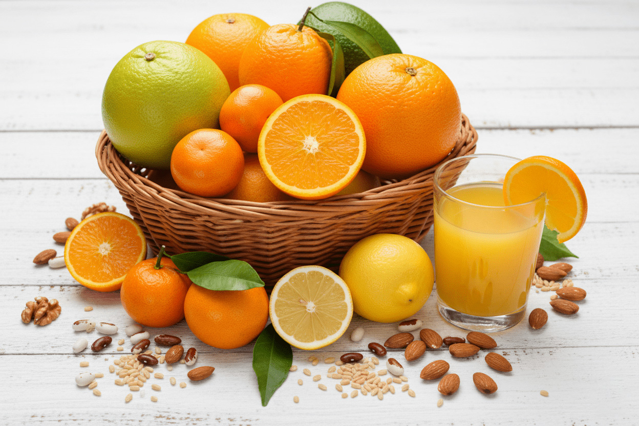 Trái cây giàu acid folic cho mẹ bầu