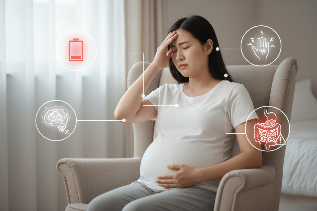 Triệu chứng thiếu vitamin B12 ở mẹ bầu