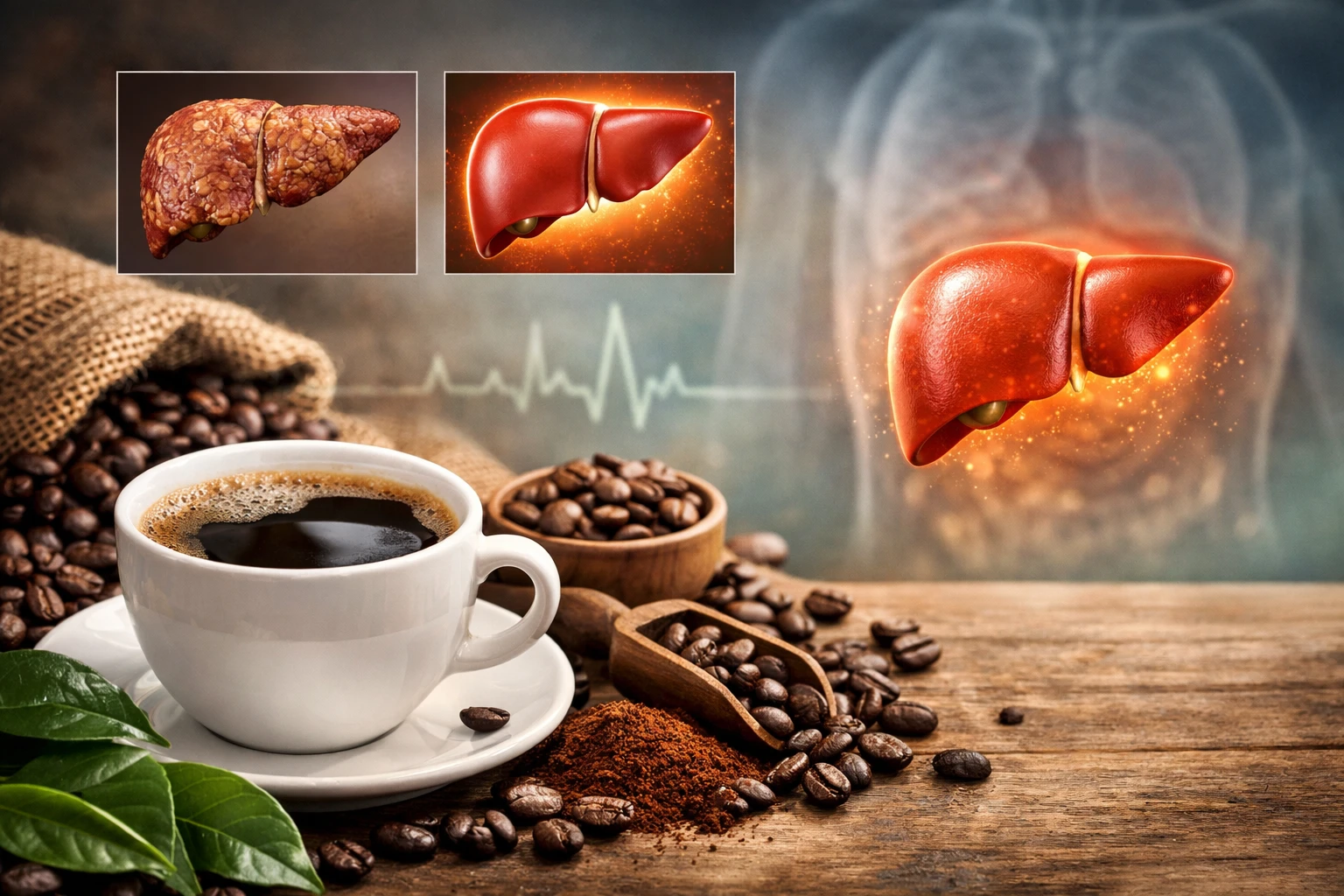 Uống cà phê có thể mang lại nhiều lợi ích cho gan