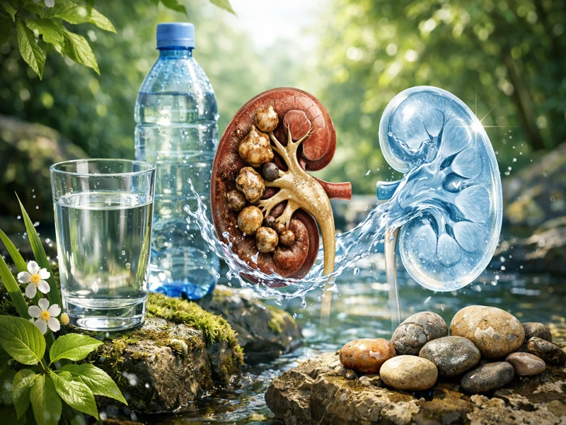 Uống đủ nước mỗi ngày có vai trò hạn chế được tình trạng tích tụ hình thành sỏi Uống đủ nước mỗi ngày có vai trò hạn chế được tình trạng tích tụ hình thành sỏi