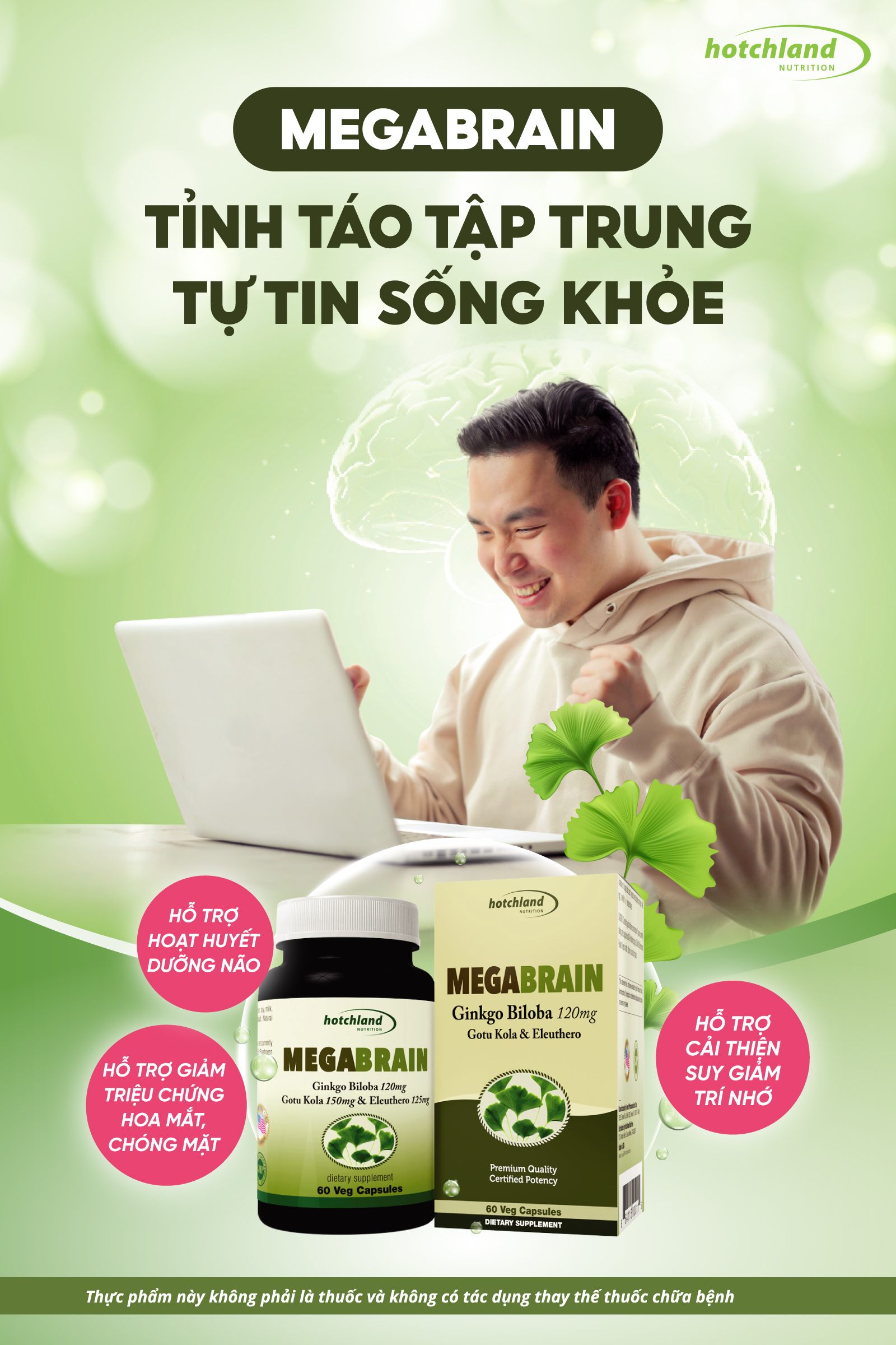 Hotchland MegaBrain hỗ trợ hoạt huyết dưỡng não