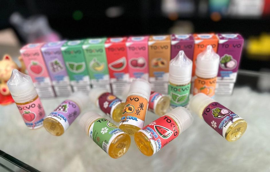 Giới thiệu và review chi tiết Tokyo Super Cool Saltnic (30ml / 35mg / 50mg)