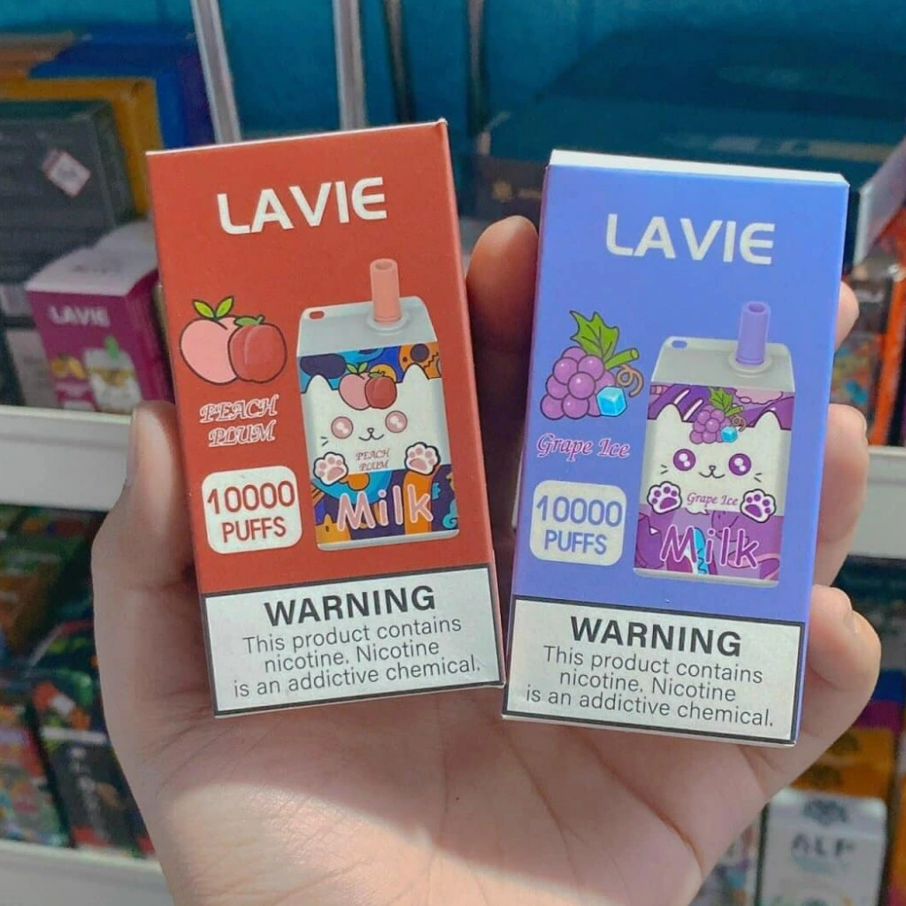 Giới thiệu và đánh giá chi tiết Lavie Milk 10000 Hơi (50mg) – Pod 1 Lần