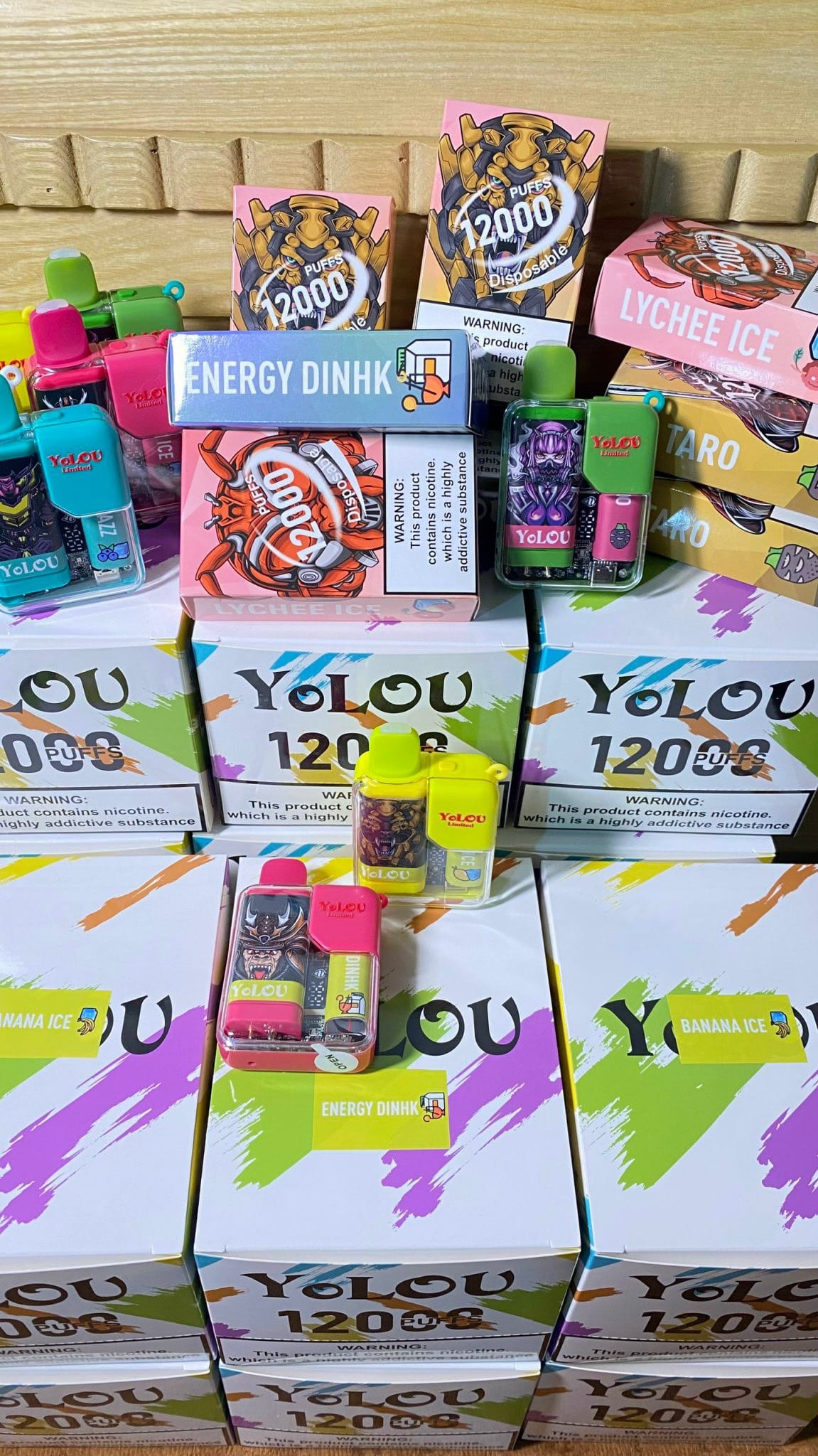 Giới thiệu và review chi tiết sản phẩm Yolou 12000 Hơi (50mg) – Pod 1 Lần