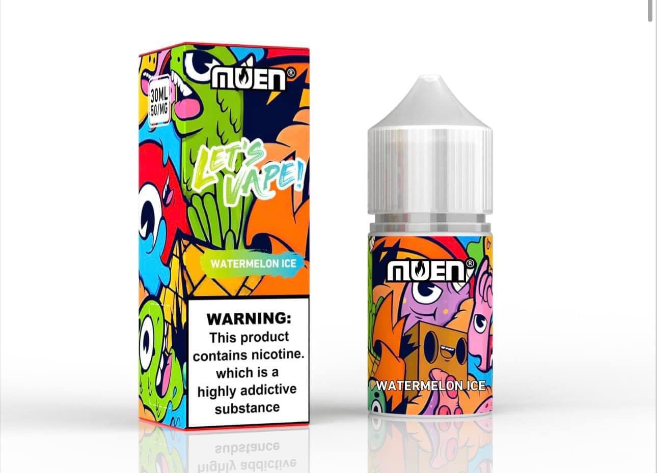 Đánh giá và review chi tiết chai juice Muen Saltnic (30ml / 50mg)