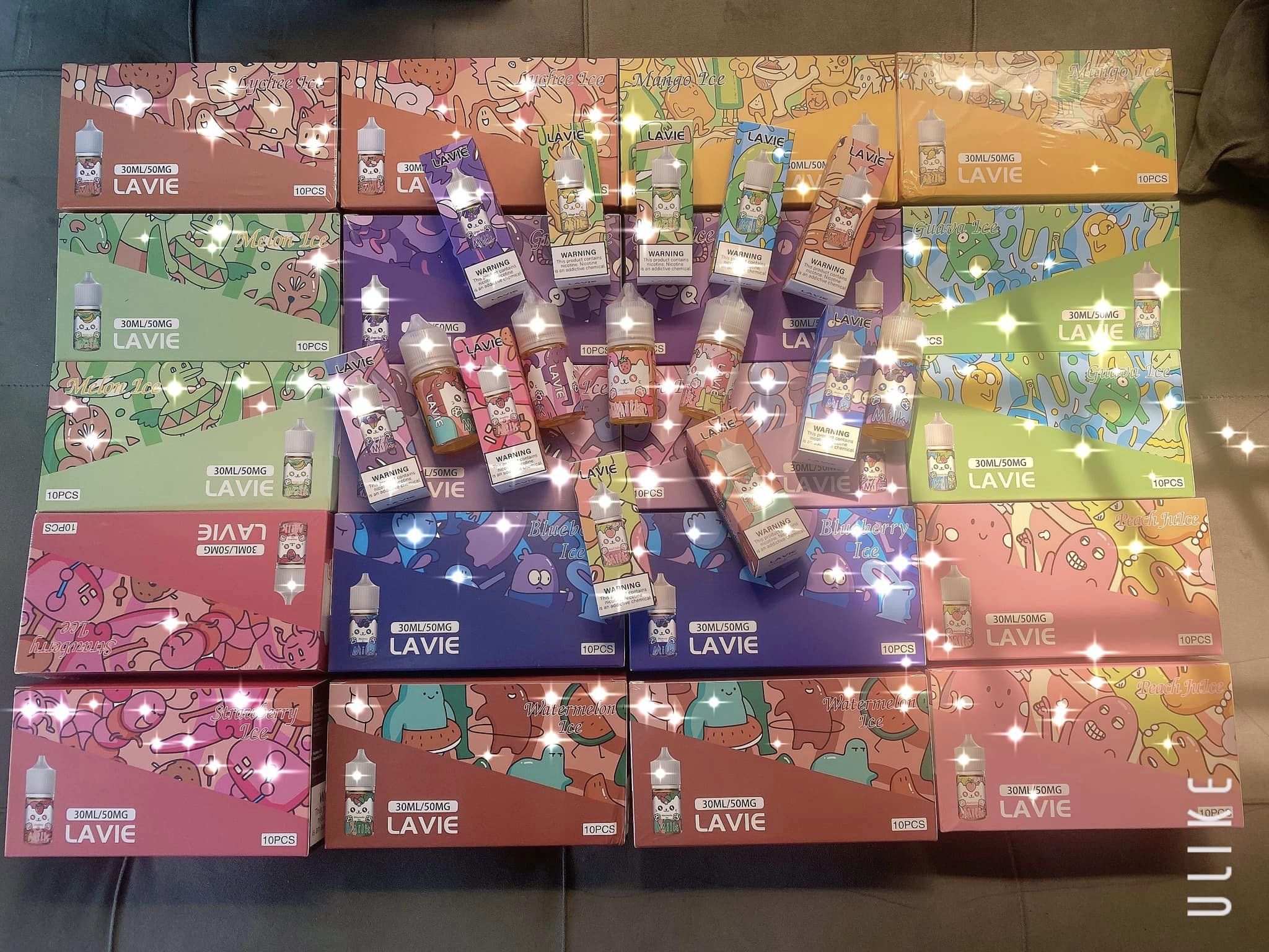 Giới thiệu và đánh giá chai tinh dầu Lavie Milk Saltnic (30ml / 50mg)