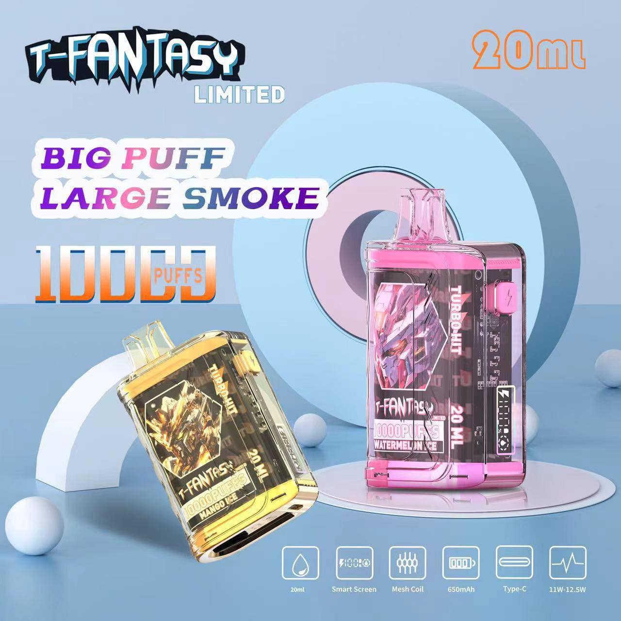 Đánh giá review T – Fantasy Limited 10000 Hơi (50mg) – Pod 1 Lần
