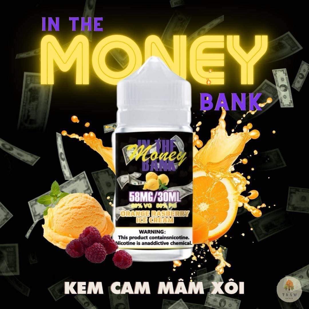 Review chi tiết chai juice Money In The Bank Saltnic (30ml / 58mg)