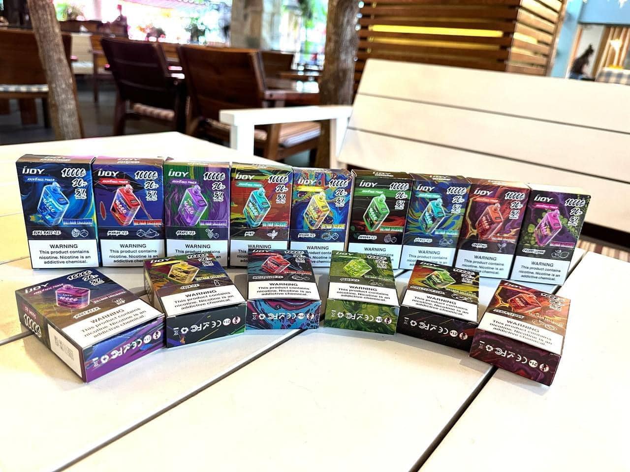 Review chi tiết Ijoy Boom SD 10000 Hơi (50mg) – Pod 1 Lần