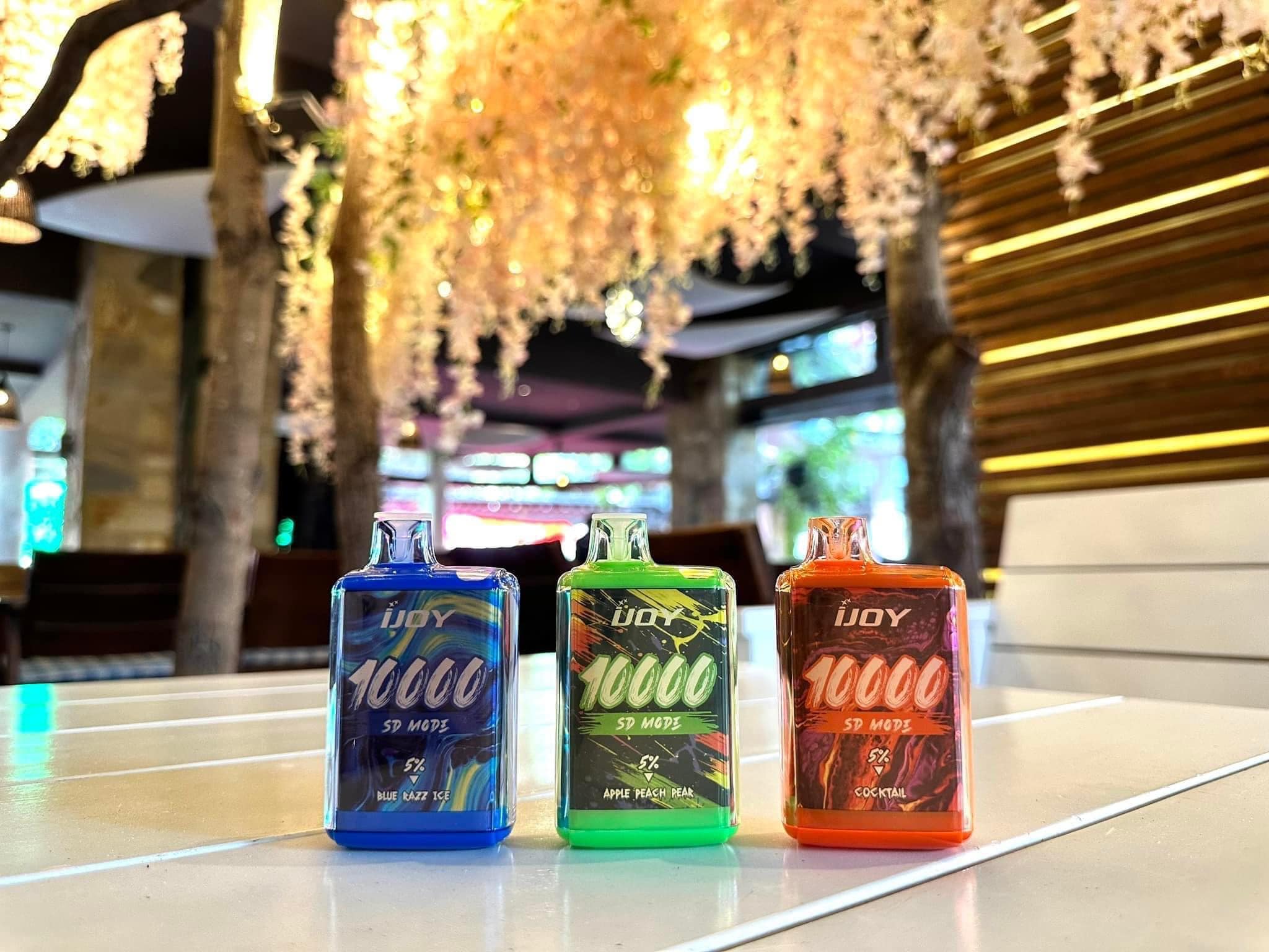 Review chi tiết Ijoy Boom SD 10000 Hơi (50mg) – Pod 1 Lần
