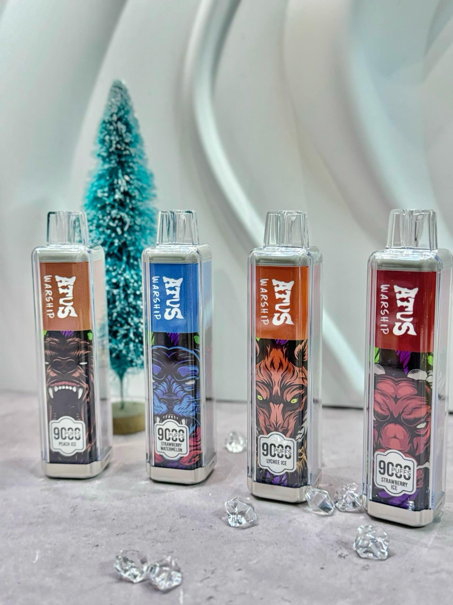 Review chi tiết pod 1 lần ATVS Warship 9000 Hơi Saltnic (50mg)