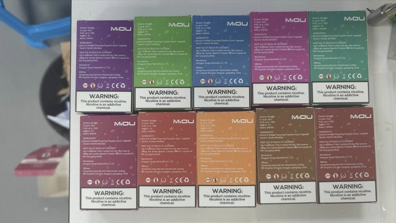 Giới thiệu và review chi tiết sản phẩm MiOU V4 11000 Hơi (50mg) – Pod 1 Lần