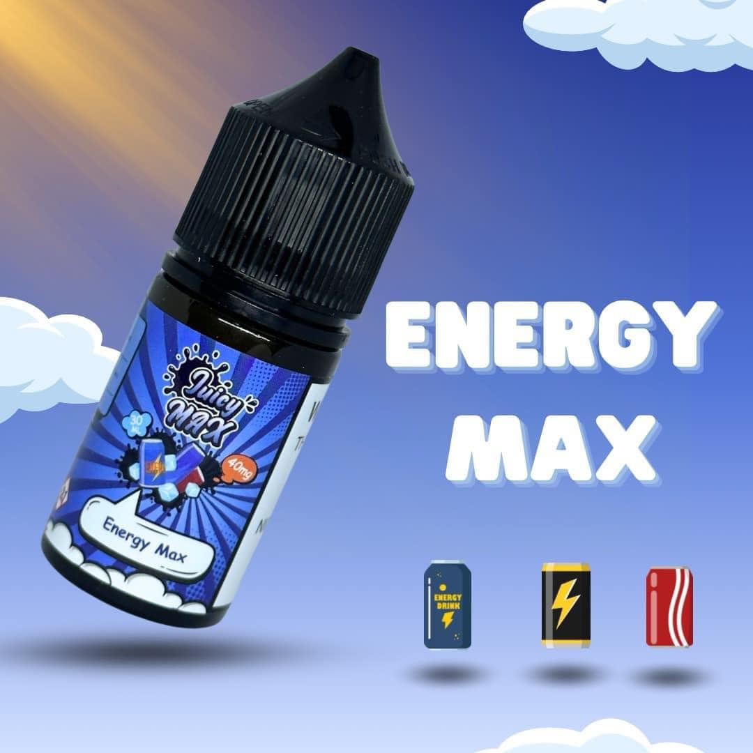 Giới thiệu và review chi tiết chai juice Juicy MAX 30ml (40mg/50mg)