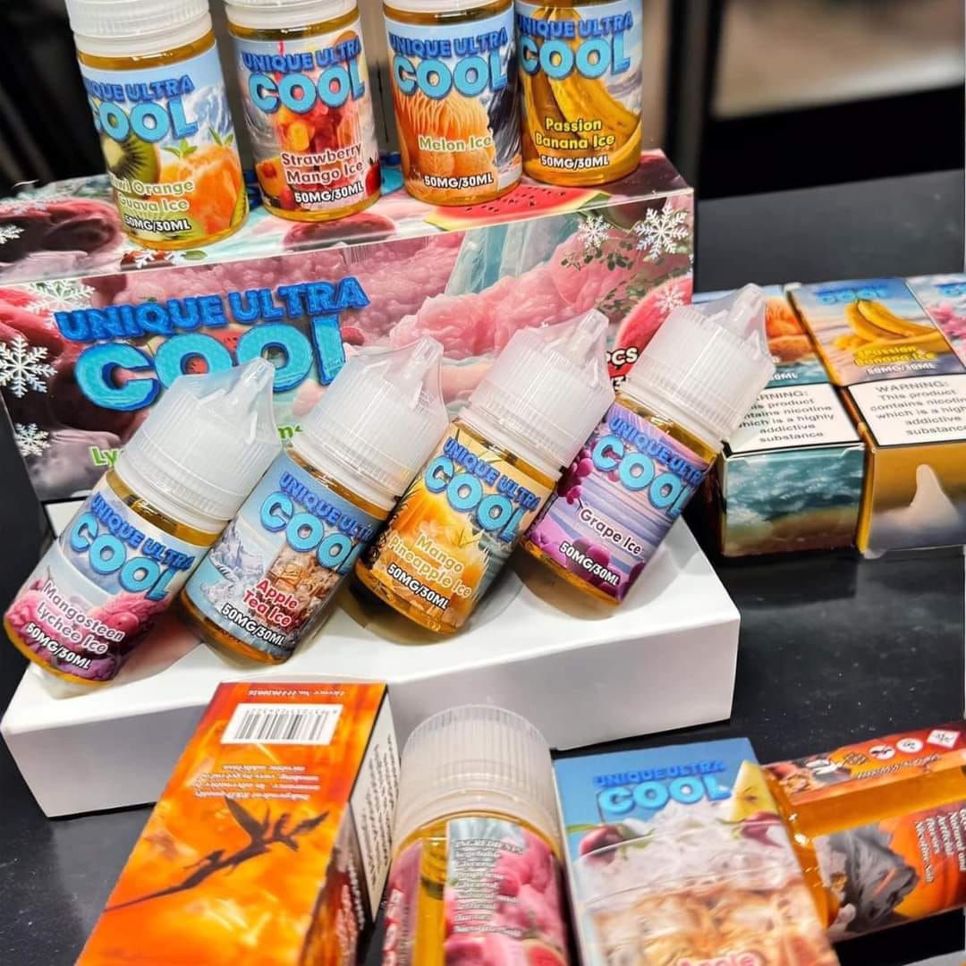 Review chai juice Unique Ultra Cool Saltnic (30ml / 50mg)