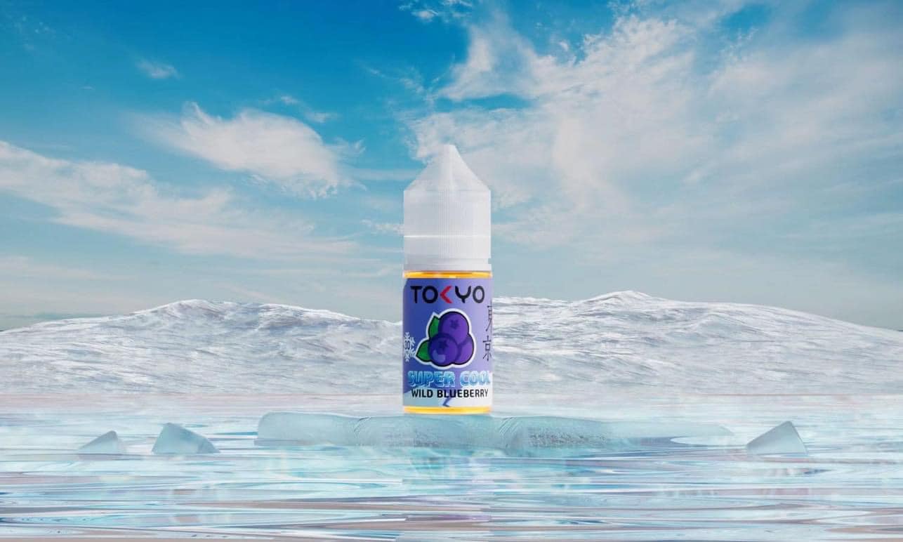 Giới thiệu và review chi tiết Tokyo Super Cool Saltnic (30ml / 35mg / 50mg)