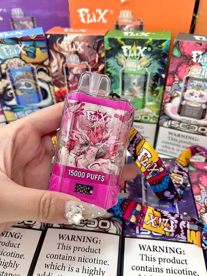 Đánh giá chi tiết và review Flix 15000 Hơi (50mg) – Pod 1 Lần