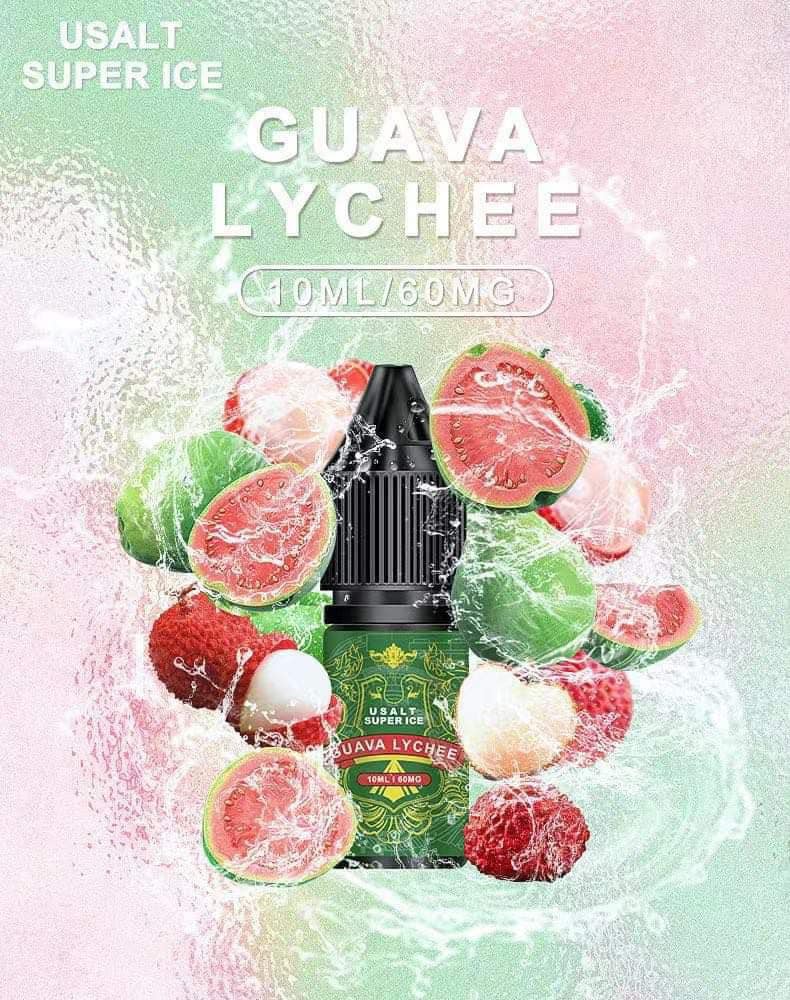 Giới thiệu và review chi tiết chai juice Usalt Super Ice Saltnic (30ml / 60mg)