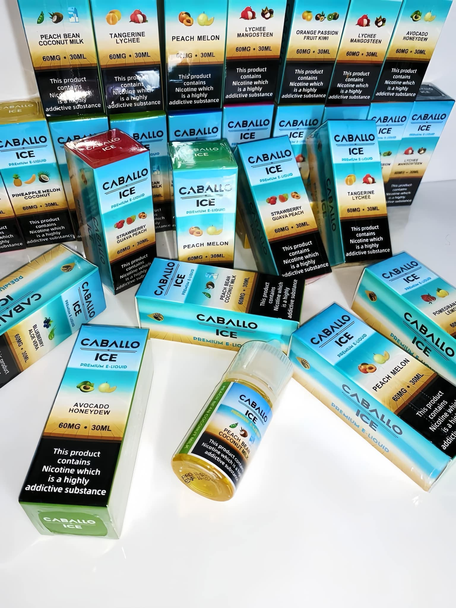 Review chi tiết chai juice Caballo Ice Saltnic (30ml / 60mg)